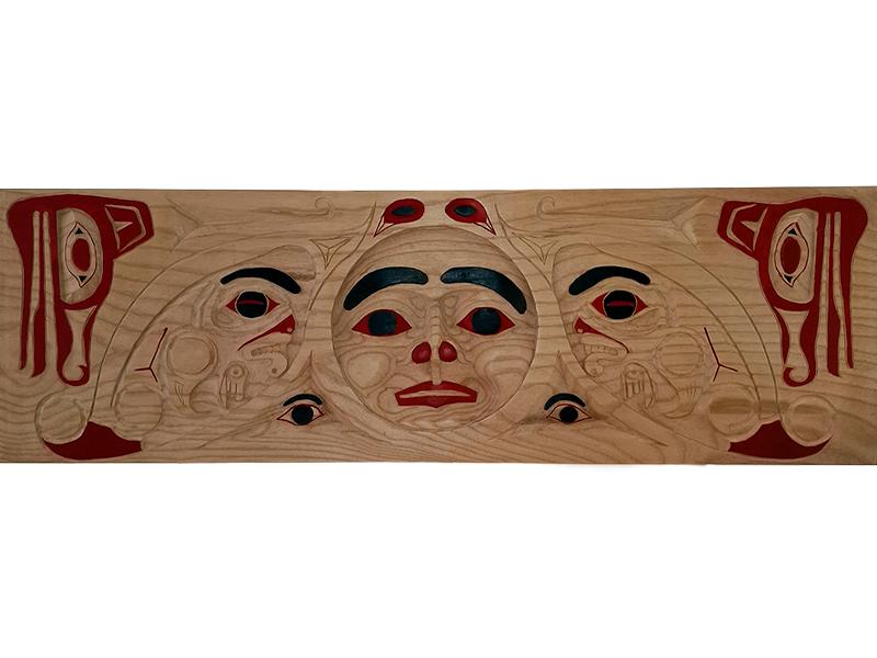 Bas relief Haïdas